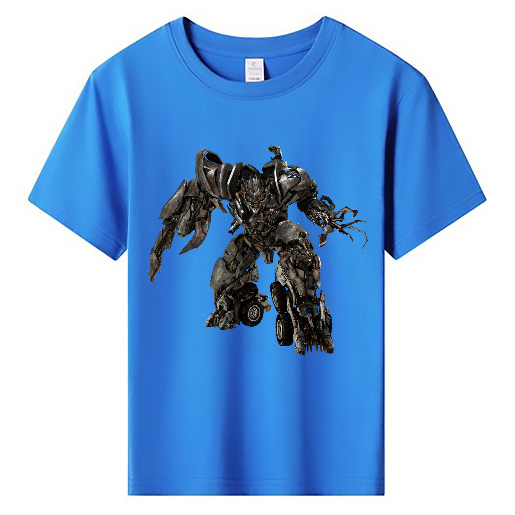 （画像用） Transformers トランスフォーマー 綿100％キッズTシャツ（フロントプリント）